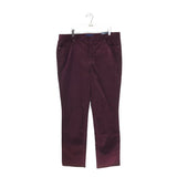 TALBOTS CORDUROY STRAIGHT PANT PURPLE 16W