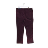 TALBOTS CORDUROY STRAIGHT PANT PURPLE 16W