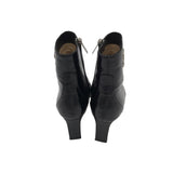 JIMMY CHOO PATENT LEATHER ANKLE BOOTIES LUXE SHOES BLACK 36