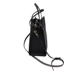 KATE SPADE LEATHER CROSSBODY HANDBAG BLACK 11x14x6