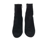 CHRISTIAN LOUBOUTIN HEEL SUEDE ANKLE LUXE BOOTS BLACK 7.5