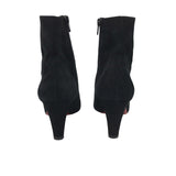 CHRISTIAN LOUBOUTIN HEEL SUEDE ANKLE LUXE BOOTS BLACK 7.5