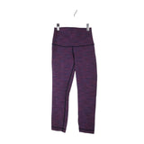 LULULEMON CROP LEGGING ACTIVEWEAR PURPLE 4