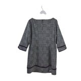 MARC NEW YORK 3/4 SLEEVE DRESS BLACK WHITE 16