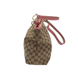 GUCCI ECLIPSE CLOTH MONOGRAM LUXE HANDBAG PINK