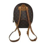 LOUIS VUITTON 1999 ELLIPSE MONOGRAM SAC A DOS LUXE HANDBAG BROWN 12x9x4.5