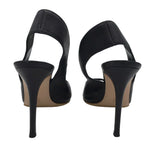 RET.$700+ SLINGBACK PUMP DESIGNER SHOES BLACK 6