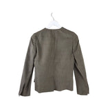 STELLA MCCARTNEY SILK LONG SLEEVE DESIGNER BLAZER BEIGE 38