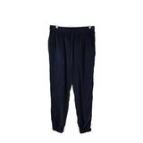 JOHNNY WAS RET$178 JOGGER DESIGNER PANT BLUE SMALL