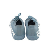 BURBERRY GABERDINE LARKHALL SNEAKERS MEN SHOE BLUE 42