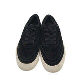 ALL SAINTS SUEDE SNEAKER SHOES BLACK 8