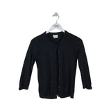 KATE SPADE LONG SLEEVE CARDIGAN BLACK SMALL