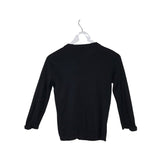 KATE SPADE LONG SLEEVE CARDIGAN BLACK SMALL