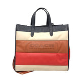 COACH RET. $950 FIELD TOTE BAG 40 HANDBAG RUST RED