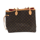 LOUIS VUITTON 2018 NEVERFULL GM (NO POUCH) LUXE HANDBAG BROWN 21x16x5
