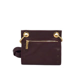 HAMMITT RET $325 CROSSBODY HANDBAG MAROON 8x7x2