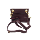 HAMMITT RET $325 CROSSBODY HANDBAG MAROON 8x7x2