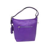 COACH RET$348 LARGE TOTE HANDBAG PURPLE 21x13x6