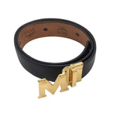 MCM "VISETOR" CLAUS REVERSIBLE BELT MEN ACCESSORIES BROWN 36