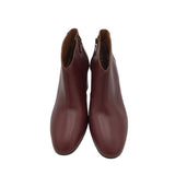 AQUATALIA LEATHER BOOTIE DESIGNER BOOTS BROWN 11