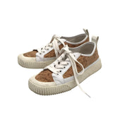 VERONICA BEARD CORK SNEAKER DESIGNER SHOES WHITE TAN 6.5M