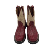 ARIAT "FATBABY" BOOT BOOTS RED TAN 7
