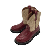 ARIAT "FATBABY" BOOT BOOTS RED TAN 7
