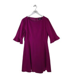 TAHARI SHORT SLEEVE DRESS PINK LARGE