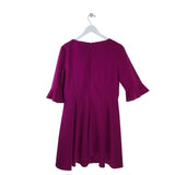 TAHARI SHORT SLEEVE DRESS PINK LARGE