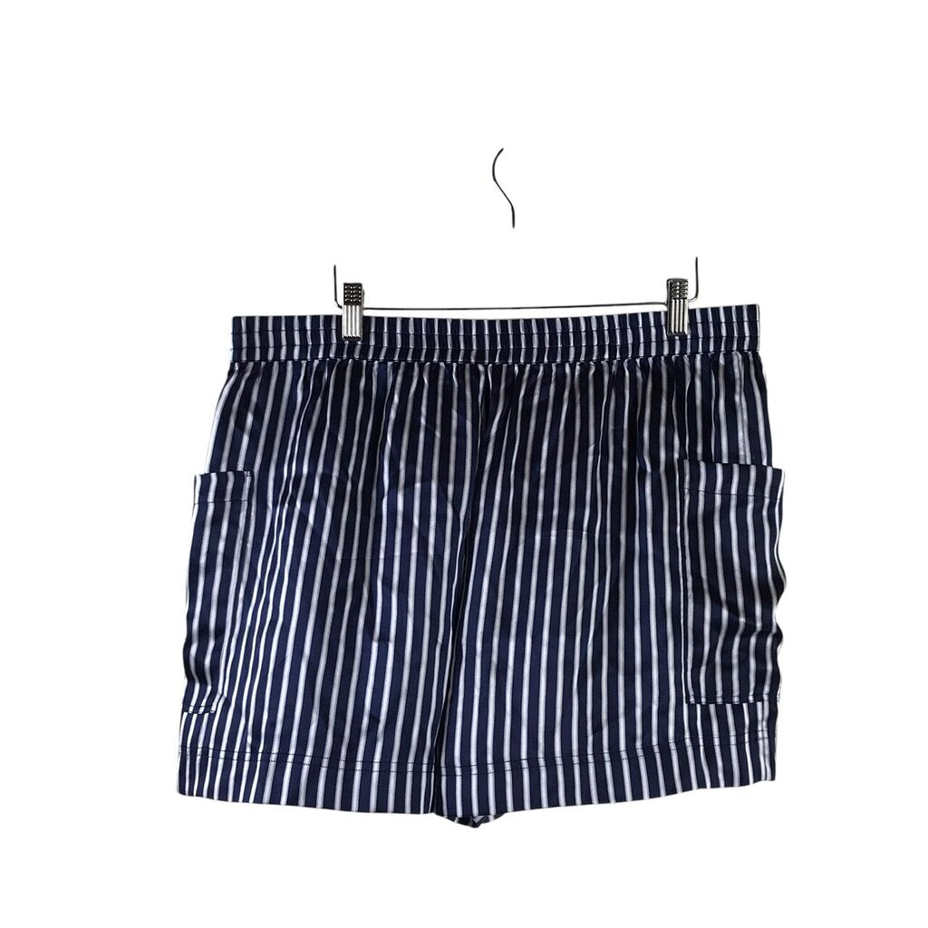 RAILS NWT$178 STRIPE DESIGNER SHORTS NAVY WHITE 2X