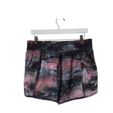 LULULEMON SHORTS ACTIVEWEAR PINK BLACK 12