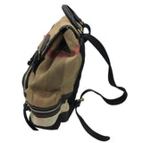 BURBERRY HOUSECHECK CANVAS BACKPACKW LUXE HANDBAG BROWN