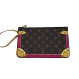 LOUIS VUITTON "TRUNK" POUCH LUXE ACCESSORIES BROWN