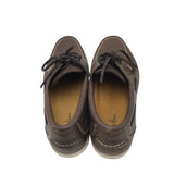COLE HAAN RET$139 BOAT MEN SHOE BROWN 10M