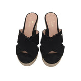 KATE SPADE ESPADRILLE SLIP ON SHOES BLACK 5