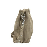 REBECCA MINKOFF RET$378 SUEDE SHOULDER HANDBAG ALPACA