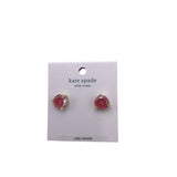 KATE SPADE CORAL STUDS EARRINGS GOLDTONE CORAL