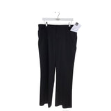 CHANEL WOOL WIDE LEG LUXE PANT BLACK 14