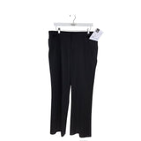 CHANEL WOOL WIDE LEG LUXE PANT BLACK 14