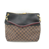 LOUIS VUITTON 2020 DAMIER EBENE "MAIDA HOBO" LUXE HANDBAG BROWN
