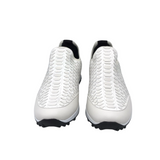 JIMMY CHOO MONTANA SNEAKERS LUXE SHOES WHITE 37.5