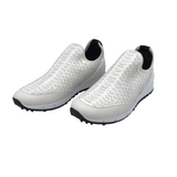 JIMMY CHOO MONTANA SNEAKERS LUXE SHOES WHITE 37.5