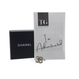 CHANEL STATEMENT CZ CC RING LUXE JEWELRY