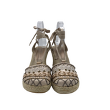 ESPADRILLE WEDGE SHOES CREME 7