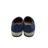 RET$208 SUEDE SLIP ON MEN SHOE BLUE CREME 11