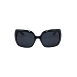 GUCCI OVERSIZE BAMBOO LUXE SUNGLASSES BLACK