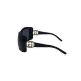 GUCCI OVERSIZE BAMBOO LUXE SUNGLASSES BLACK