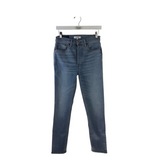 RE/DONE RET$265 ANKLE CROP DESIGNER JEANS BLUE 28