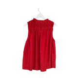 JOIE RET$198 SLEEVELESS DESIGNER TOP RED XL