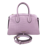 KATE SPADE NWT$498 SATCHEL CROCS HANDBAG LILAC
